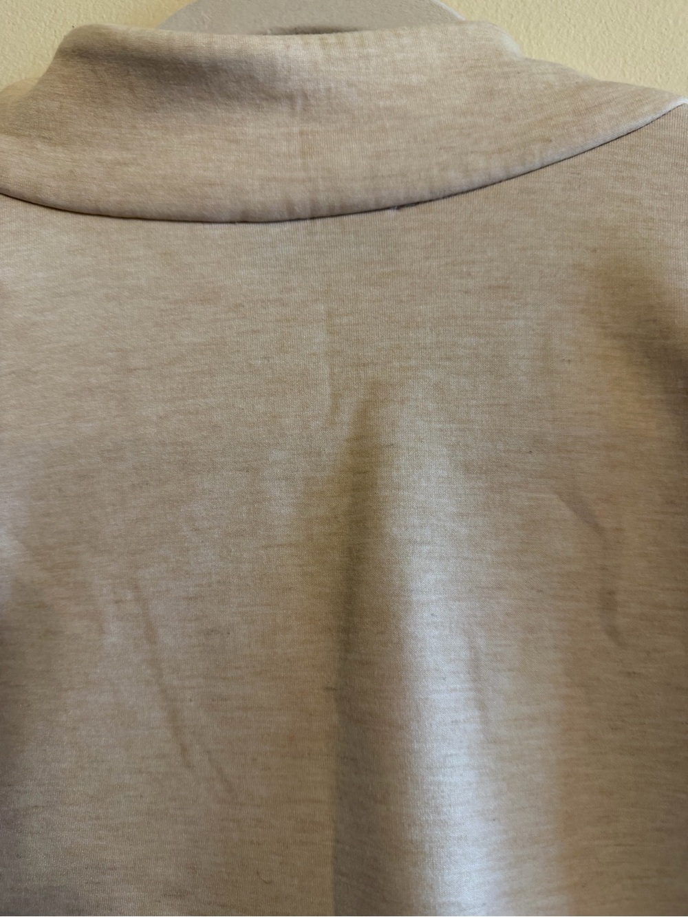 Zenana Cream Half-Zip cropped Pullover Sweatshirt women’s size M - Picture 8 of 9